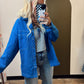 Ronnie Oversize Shacket (Blue)