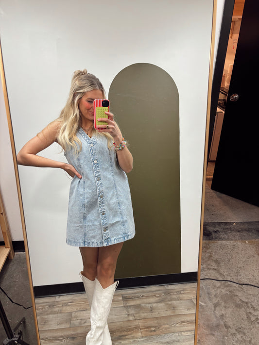 Dance The Night Denim Dress