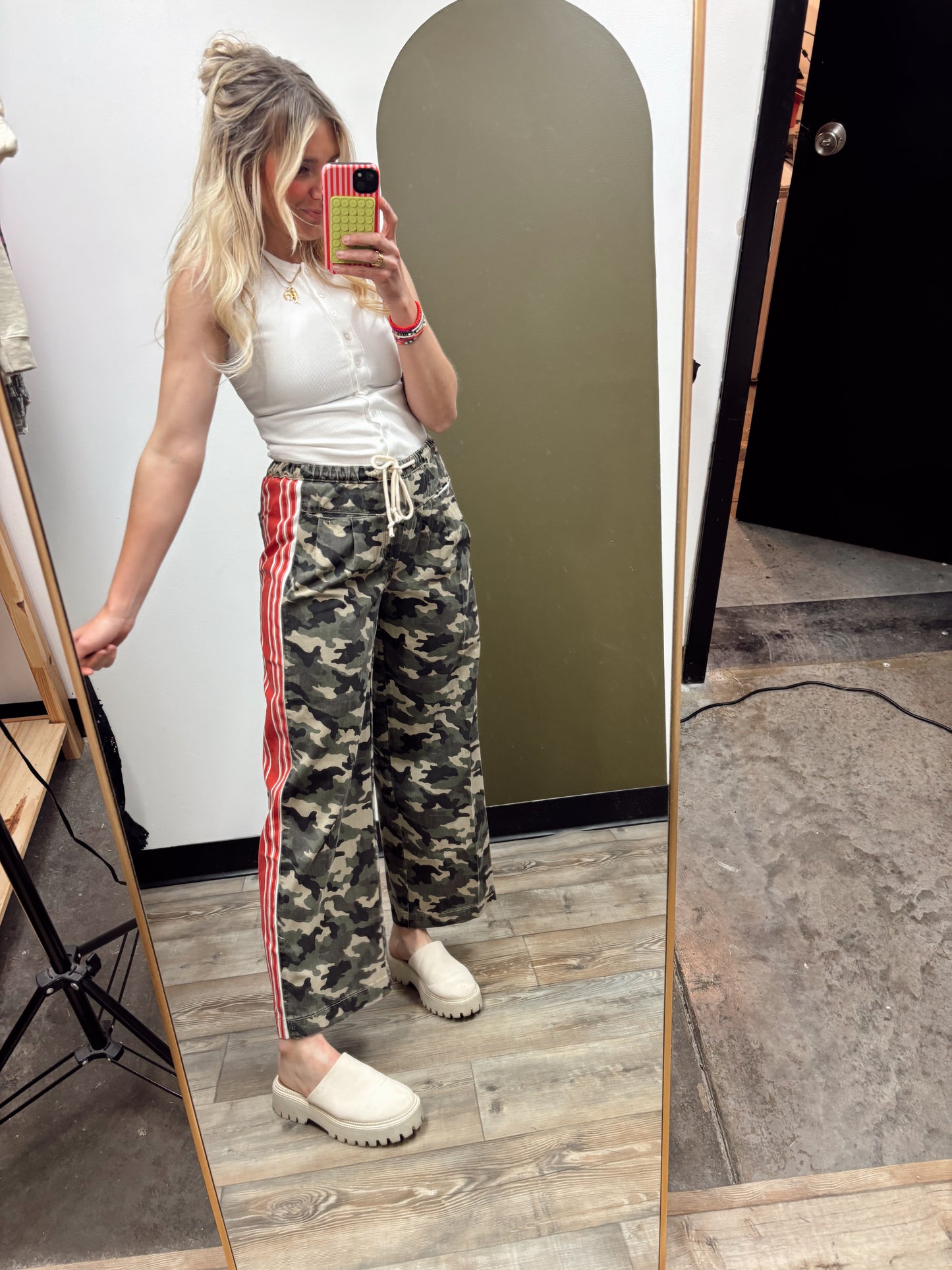 Camo Sport Stripe Pant