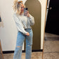 Stay In Sweat Top (Grey)