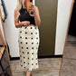 Perfect Polka Dot Midi Skirt
