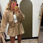 Arden Suede Jacket (Mocha)