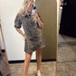Rayna Leopard Collar Dress