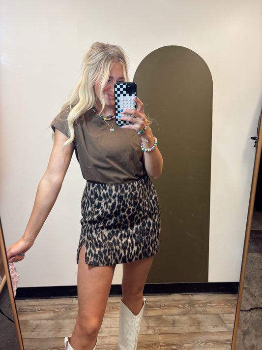 Vivian Leopard Mini