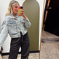 Cargo Pocket Denim Jacket