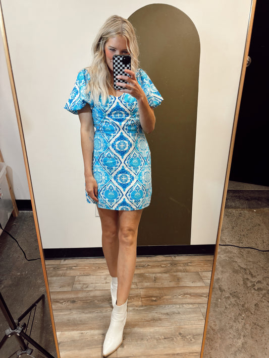 Andie Print Dress