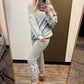 Babe In Bows Set (Grey)