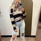 Ruby Contrast Sweater (Camel)