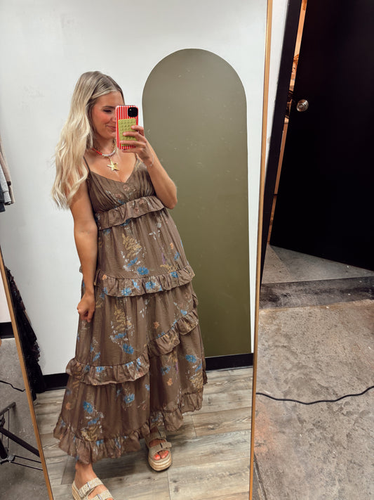 Alani Empire Waisted Maxi Dress