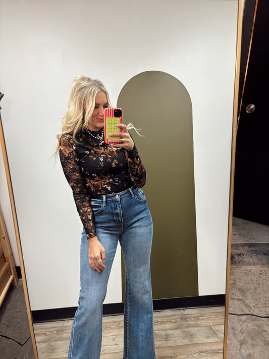 Genevieve Floral Top