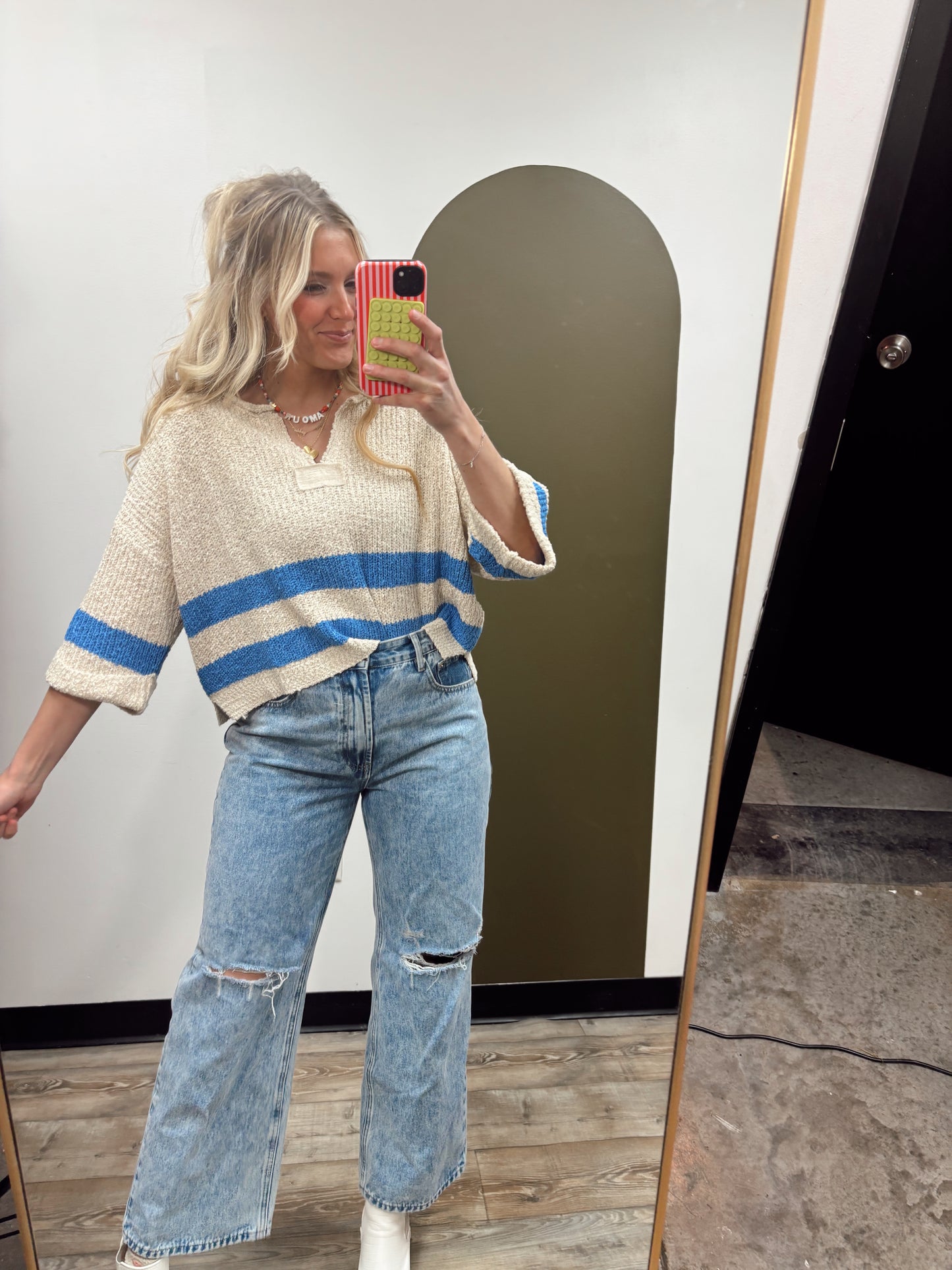 Beach Days Sleeveless Sweater