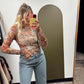 Ayleen Sheer Floral Top