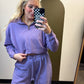Long Weekend Zip Top (Wisteria)