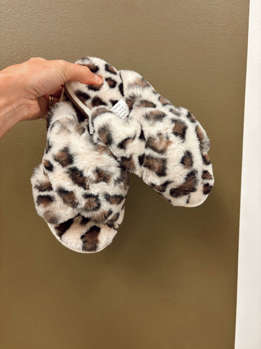 Leo Leopard Slipper