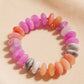Oval Bead Bracelet (Purple)