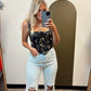 Selena Floral Corset Top