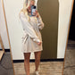 Open Gym Sweat Dress (Taupe)