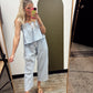 Seersucker Stripe Set (Blue)