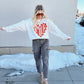 Amour Heart Sweatshirt