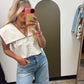 Cierra Detail Top (Cream)