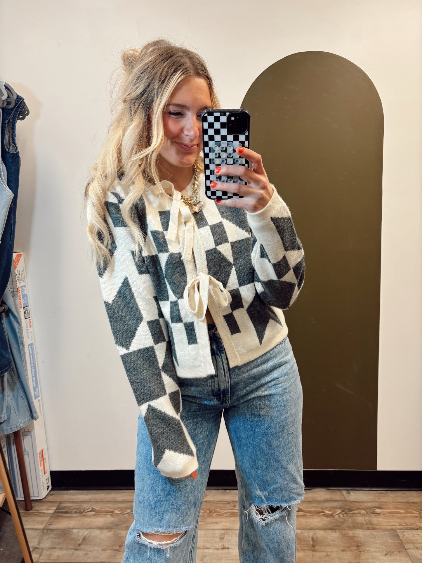 Shape Of You Cardigan (Grey)