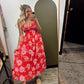 Oahu Tropical Midi Dress