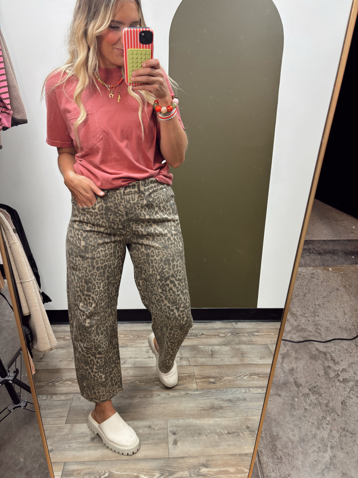 Delaney Leopard Pant