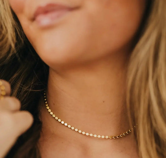 Dakota Disc Necklace