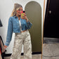 Hunter Crop Denim Jacket