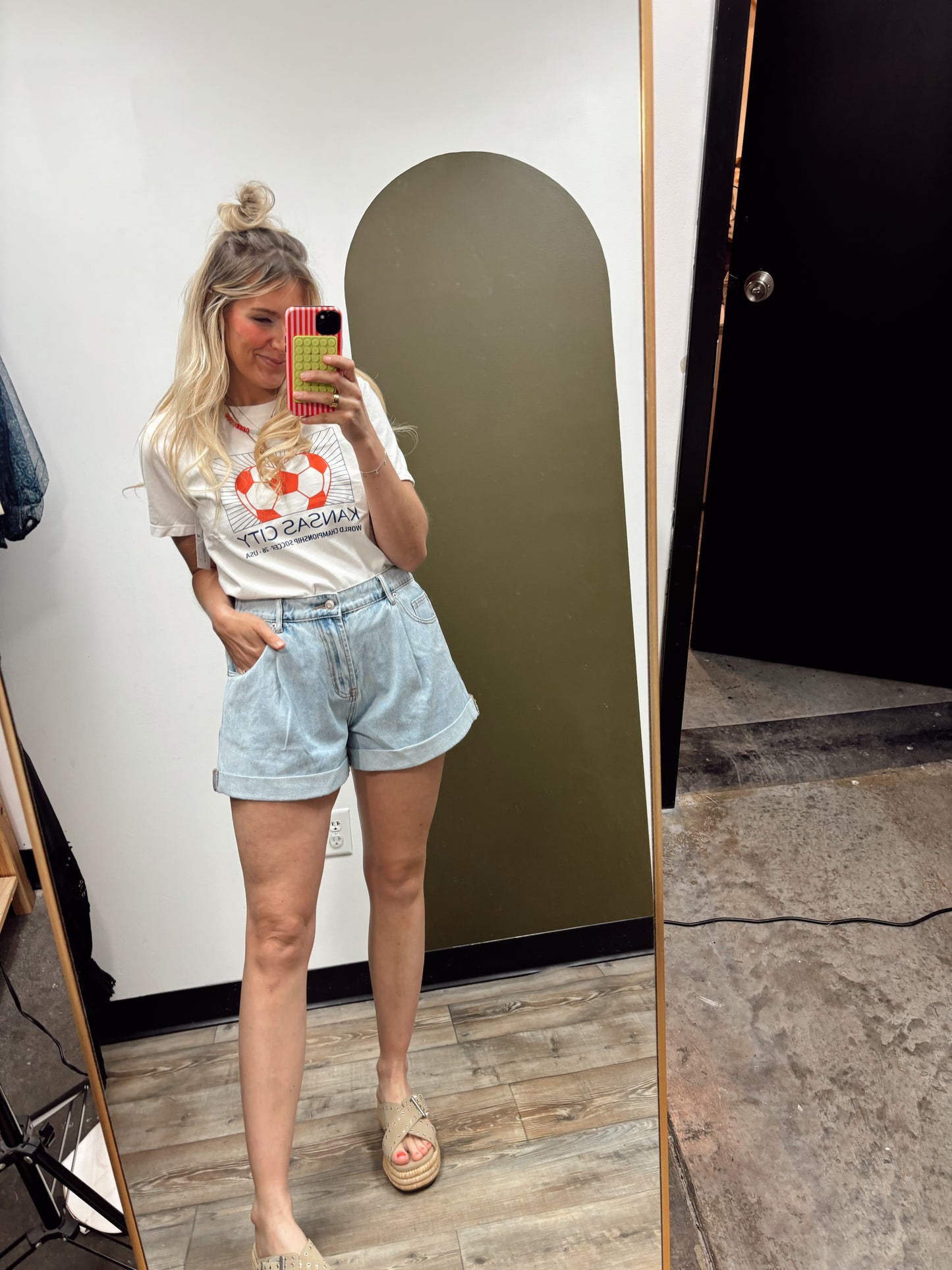 Baby Cuff Denim Short