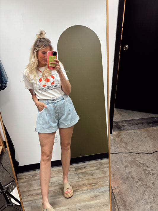 Baby Cuff Denim Short