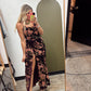 Susanna Velvet Floral Maxi Dress