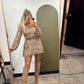 Amara Wrap Mini Dress