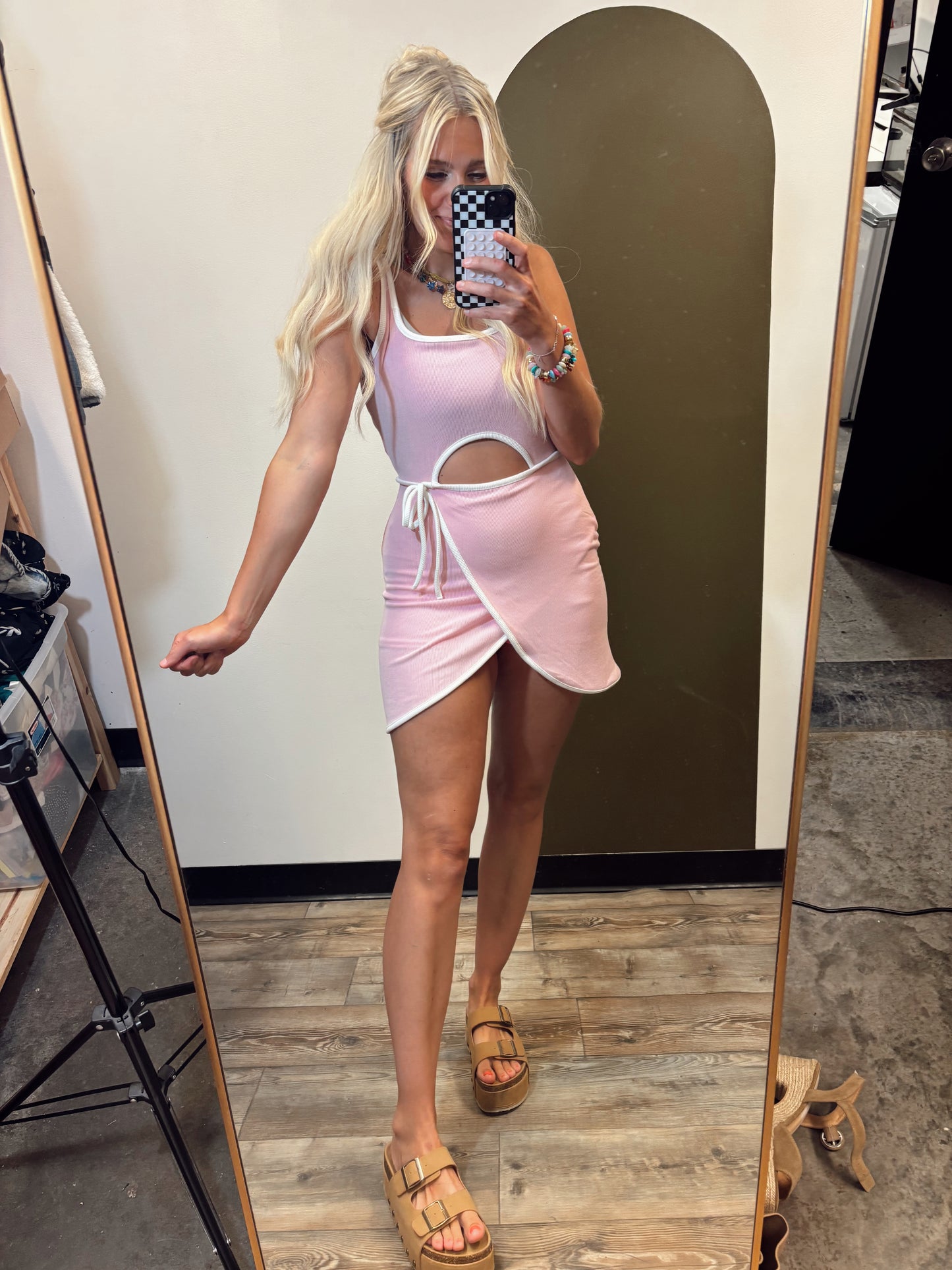 Hey Barbie Cut Out Dress