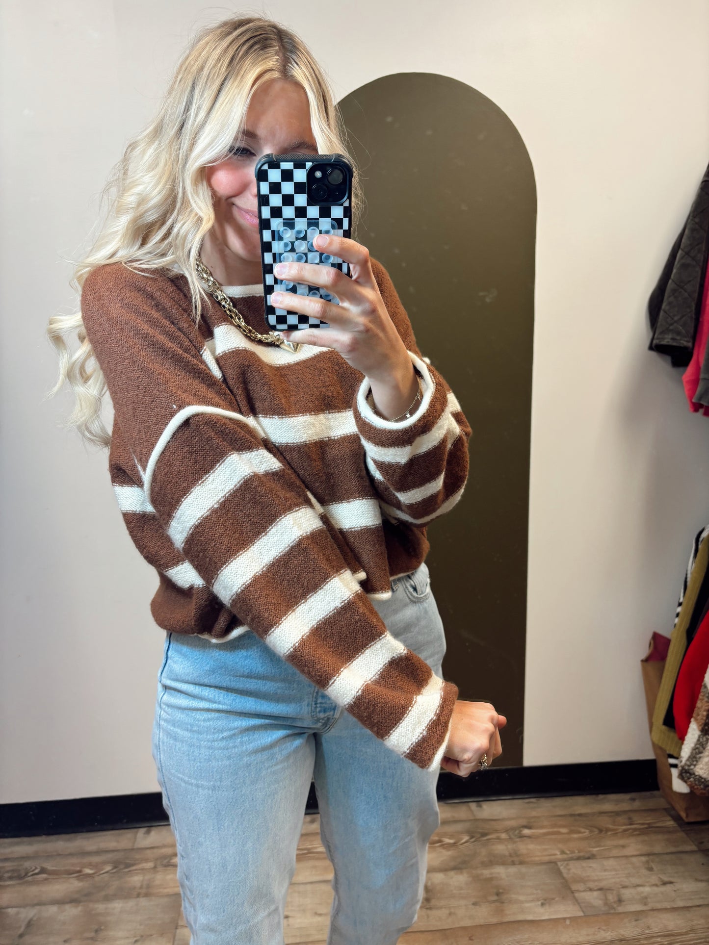 Coffee House Chic Sweater