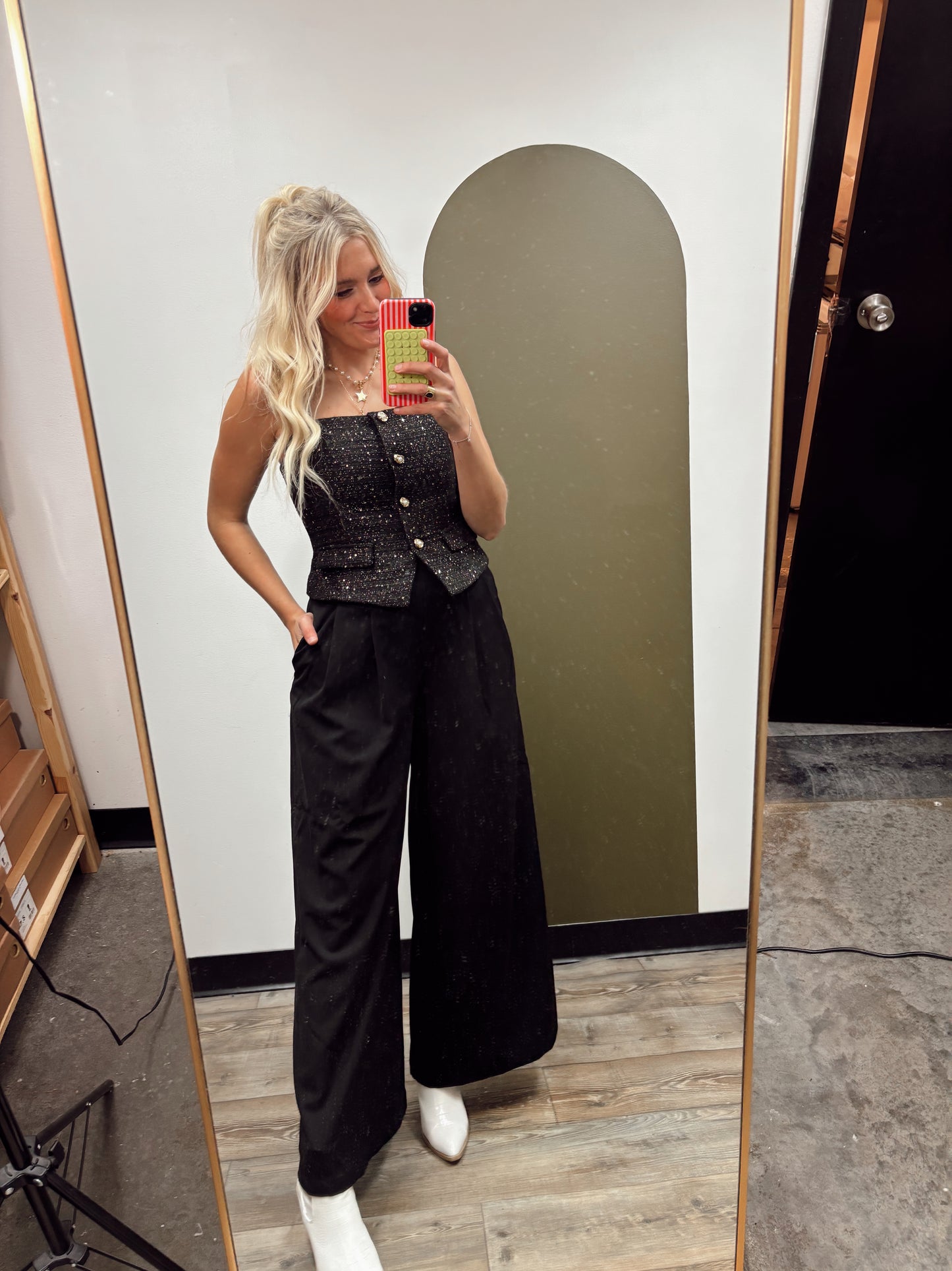 Noa Tweed Jumpsuit
