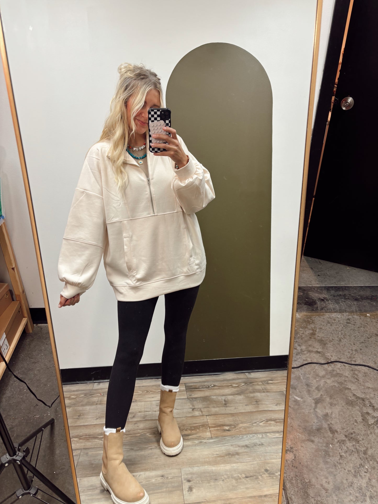Journee Pullover (Cream)