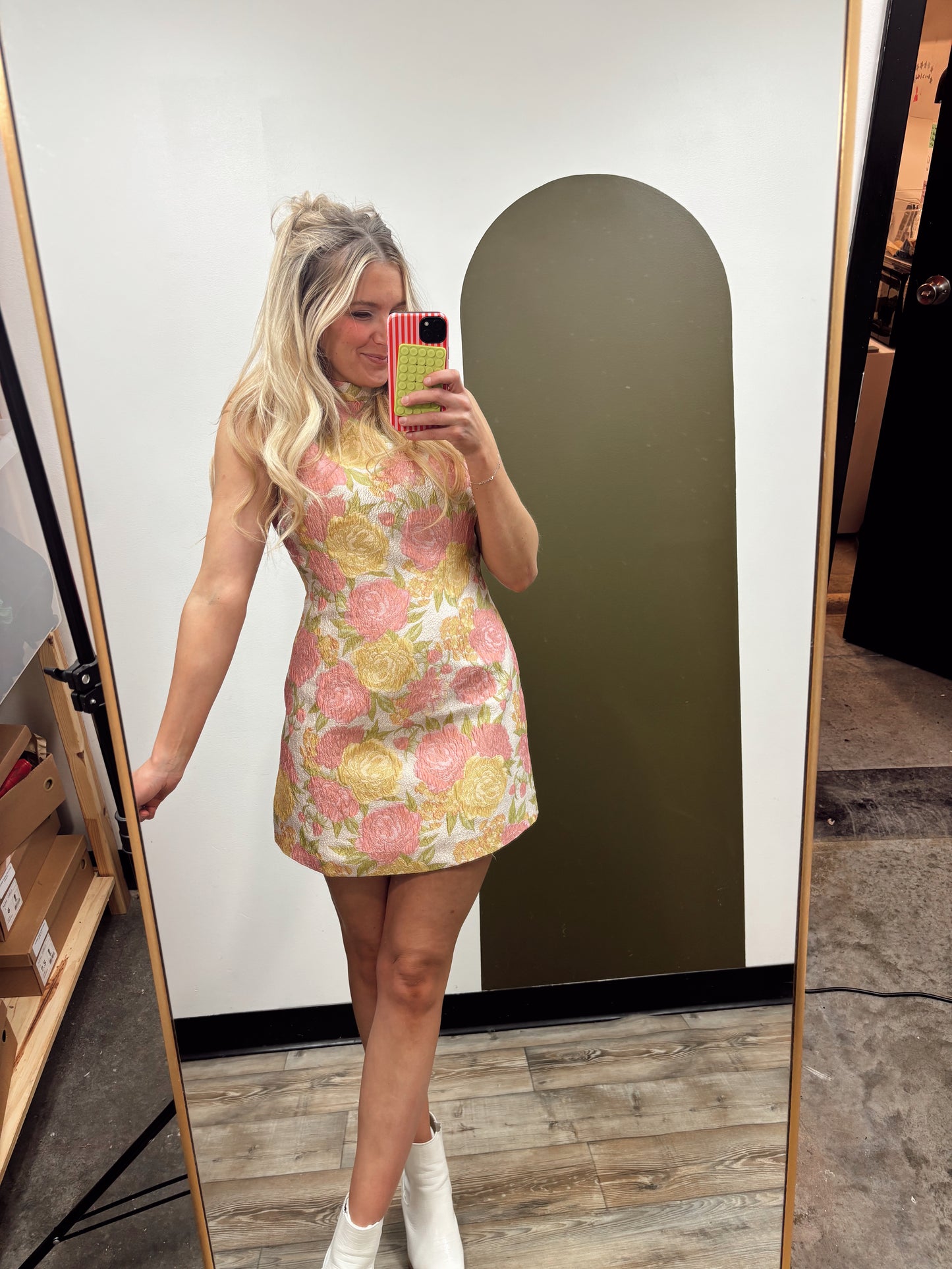 Serena Floral Mini Dress