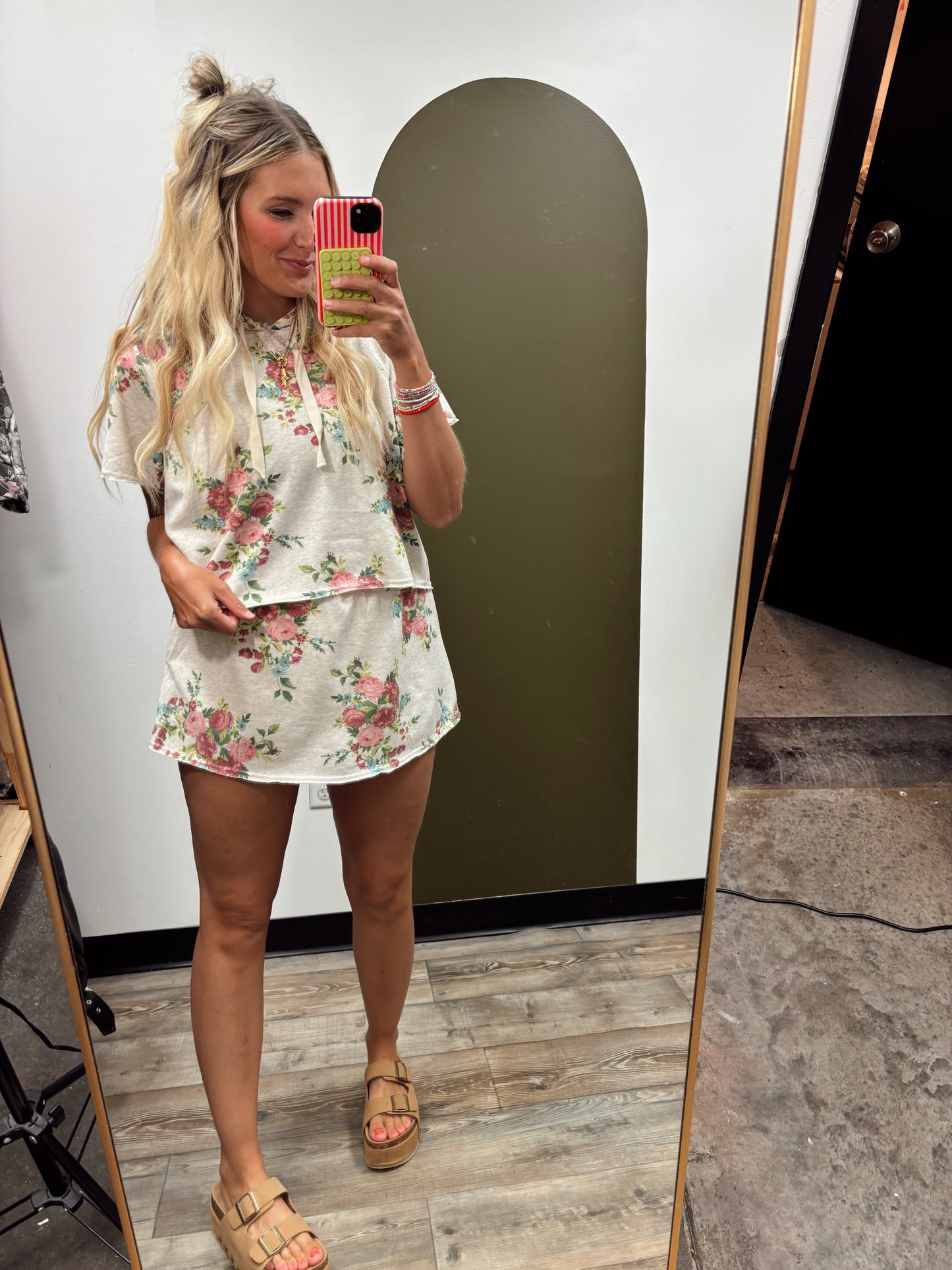 Margot Floral Skort Set