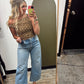 Dont Get It Twisted Polka Dot Top