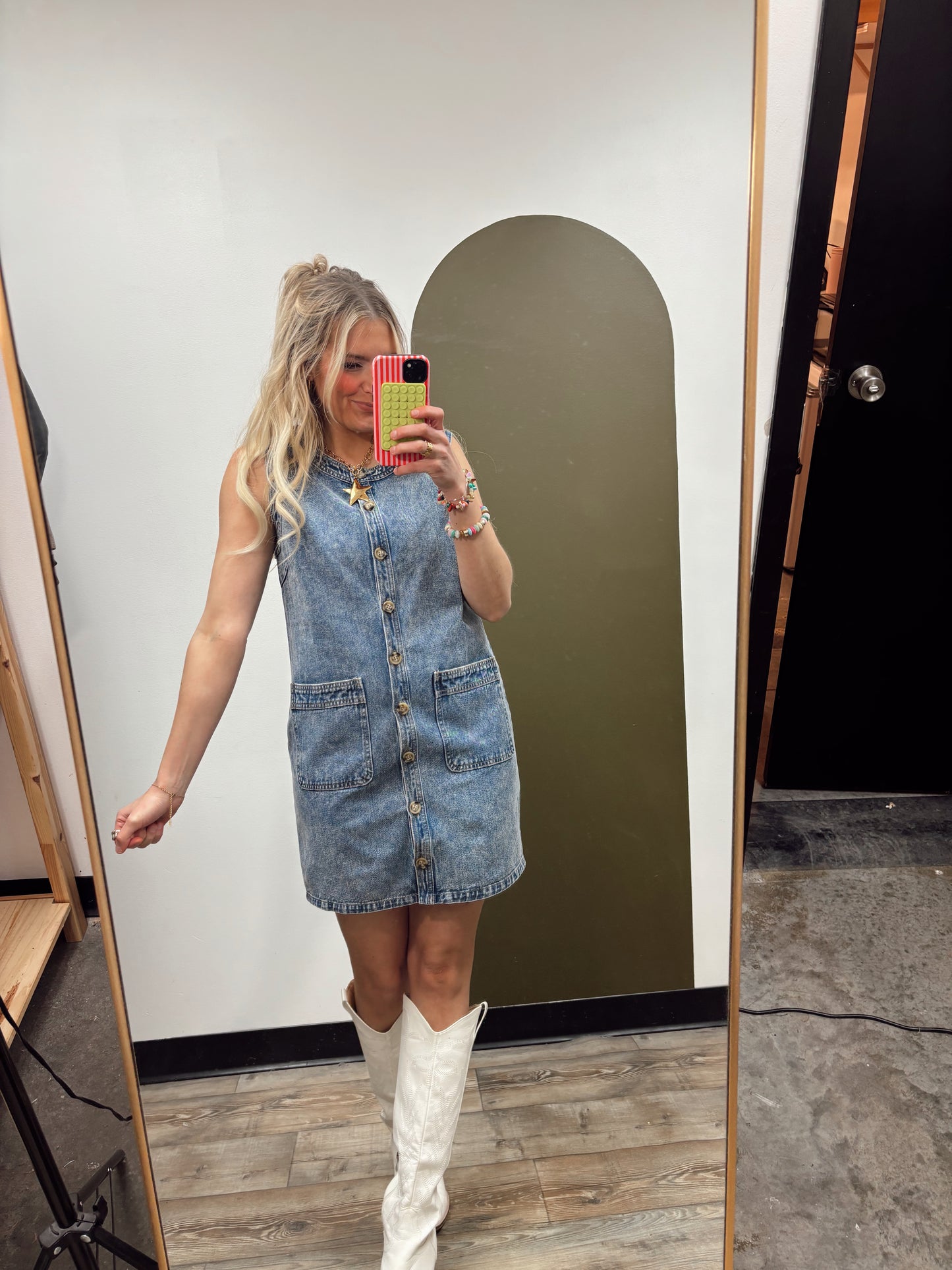 Valentina Denim Dress