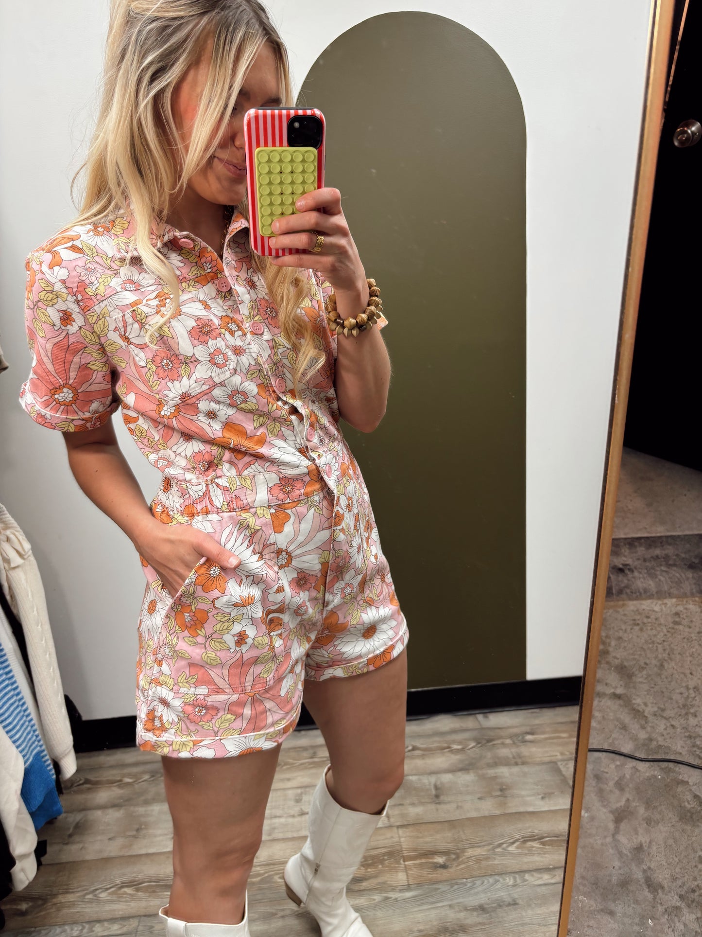 Primrose Floral Romper