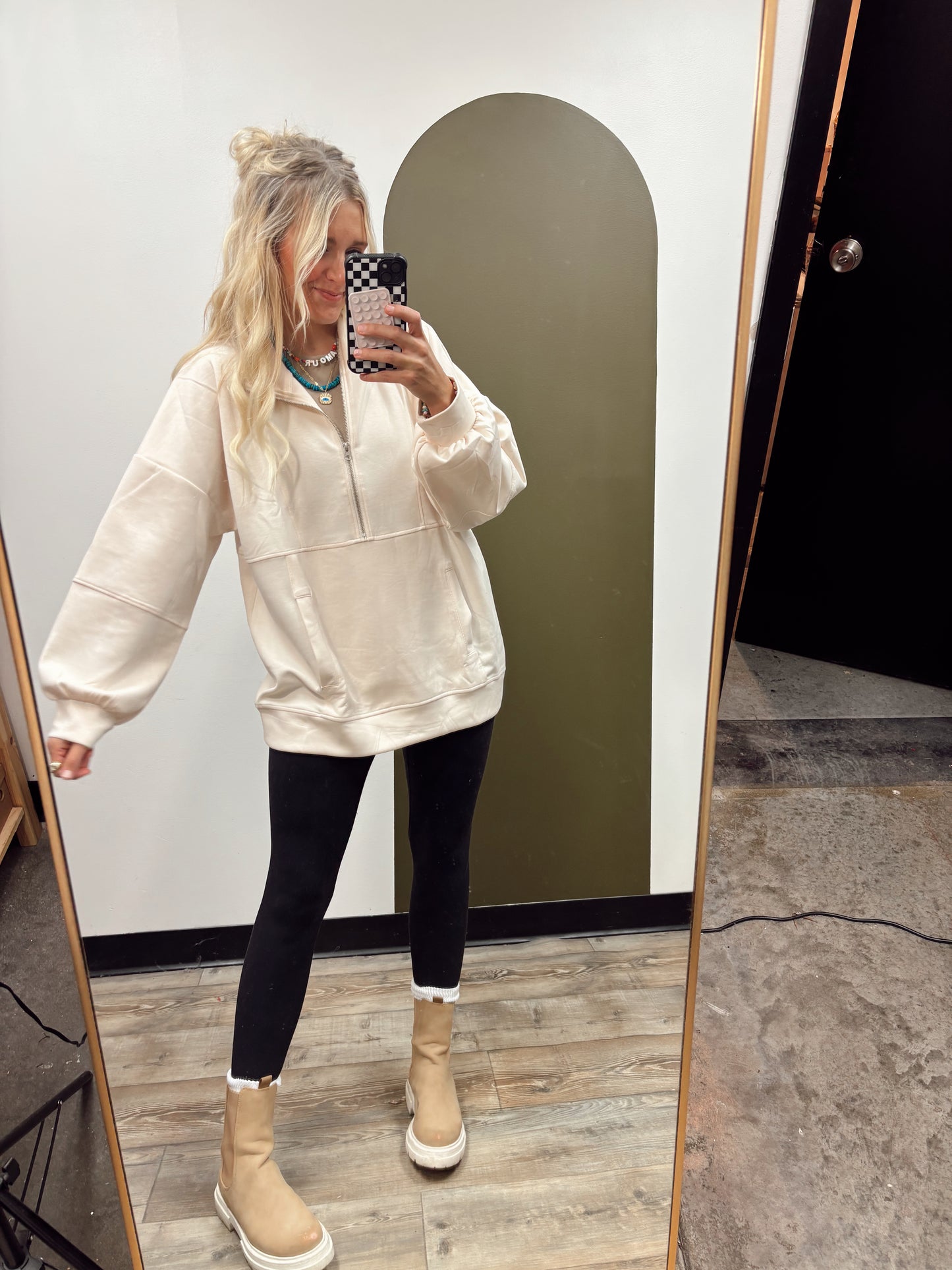 Journee Pullover (Cream)