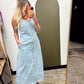Julia Denim Maxi Dress