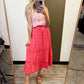 Paisley Showers Midi Skirt