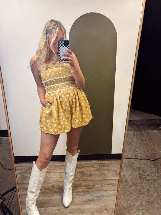 Kristin Floral Romper
