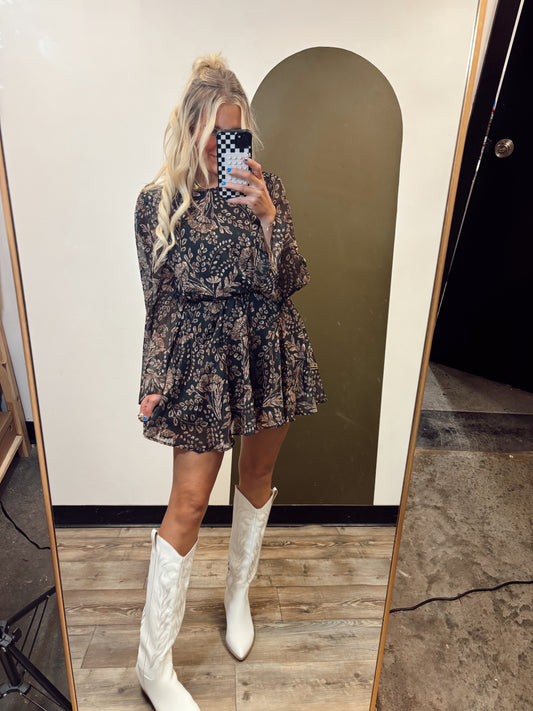 Celeste Paisley Dress