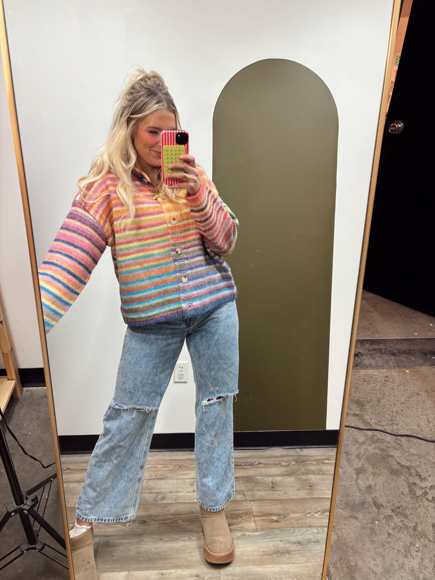 Rainbow Sky Cardigan