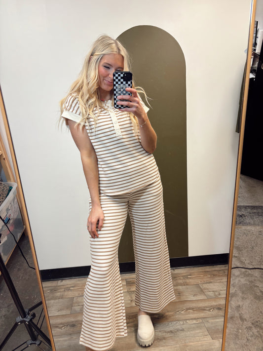 Jamie Stripe Button Set