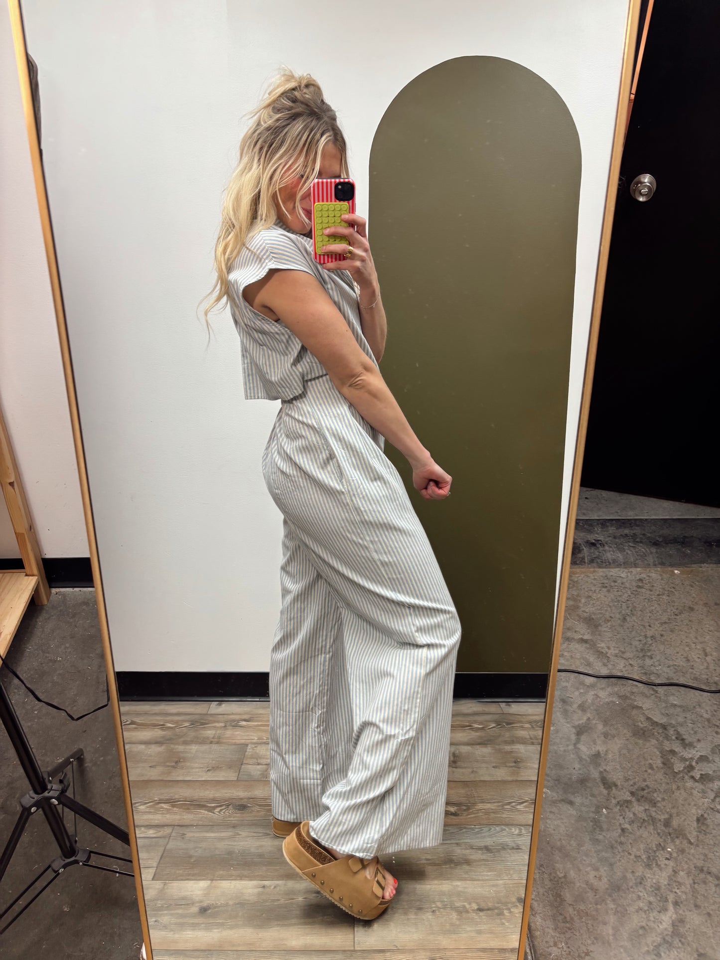 Skylar Stripe Jumpsuit
